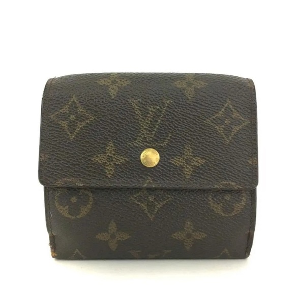 Authentic Louis Vuitton Monogram Portefeiulle Elise Trifold Wallet- - Picture 1 of 8